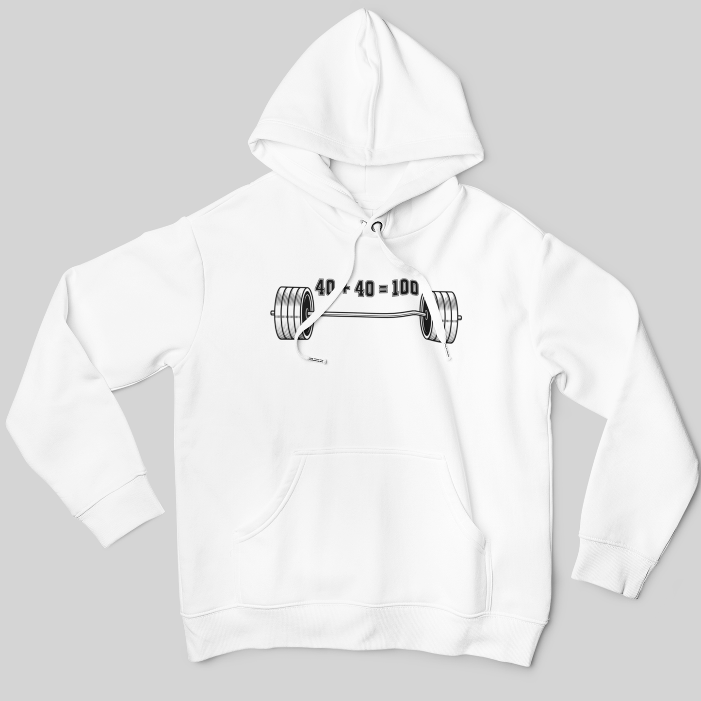 40+40=100 Hoodie