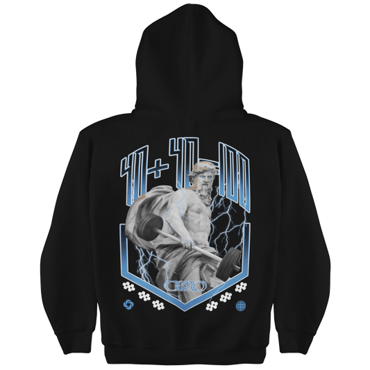 40+40 Greek God Hoodie