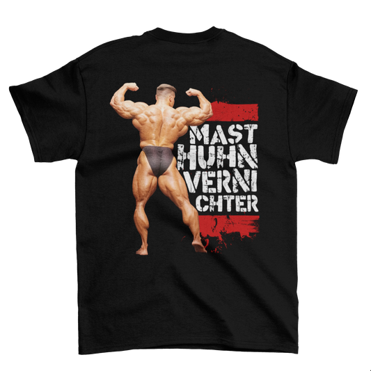 Masthuhn Vernichter Shirt (Backprint)